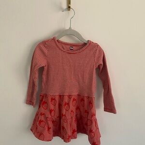 Tea Collection | Strawberry Stripe Dress